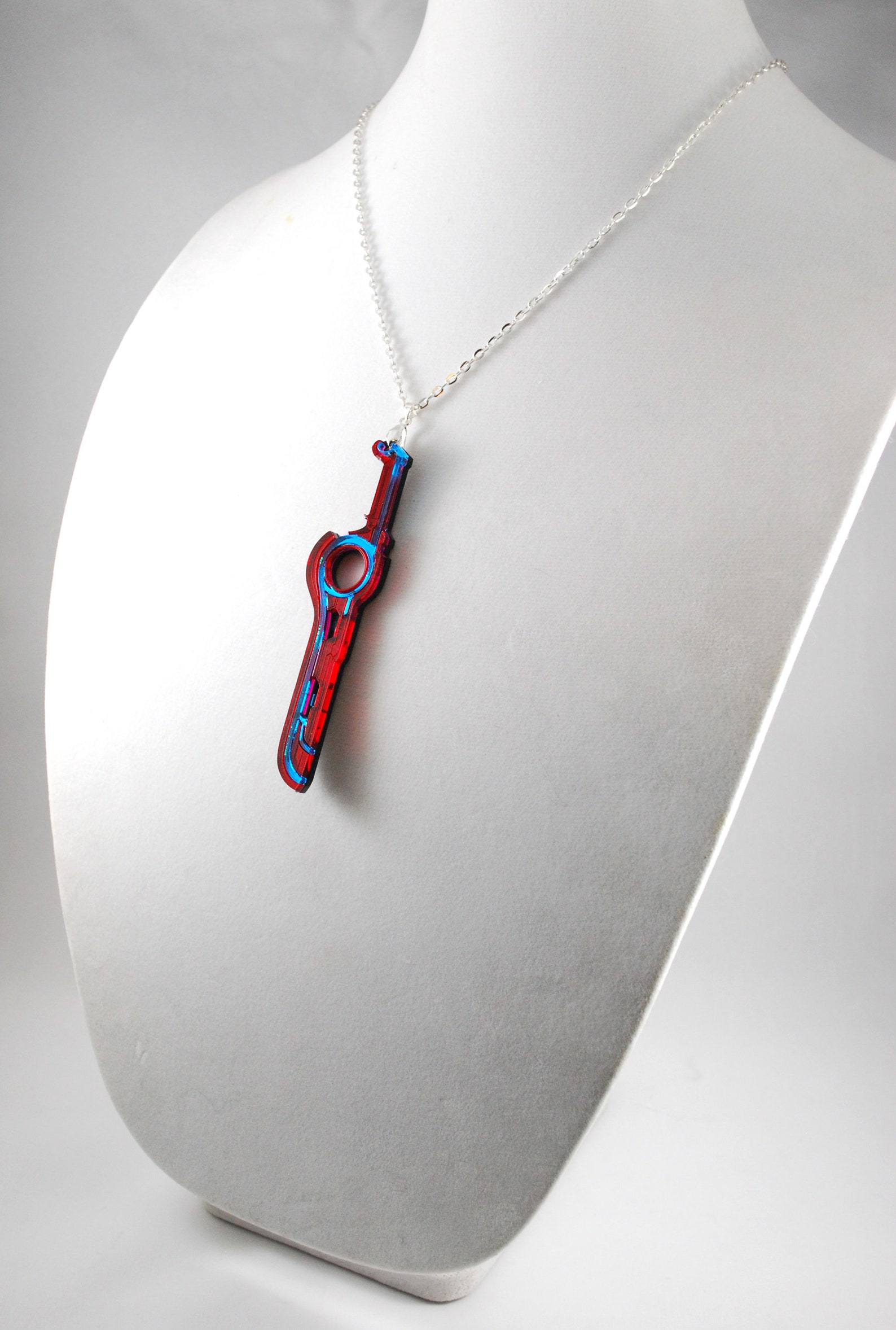 Xenoblade Shulk Monado I Charm Necklace or Keychain Acrylic Etsy