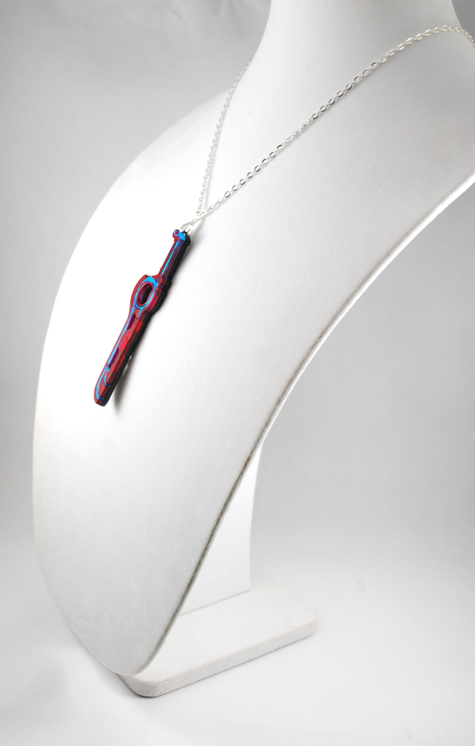 Xenoblade Shulk Monado I Charm Necklace or Keychain Acrylic Etsy