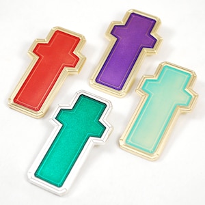 Xenoblade Chronicles 2 3 Trinity Cores as Metal Necklace or Keychain
