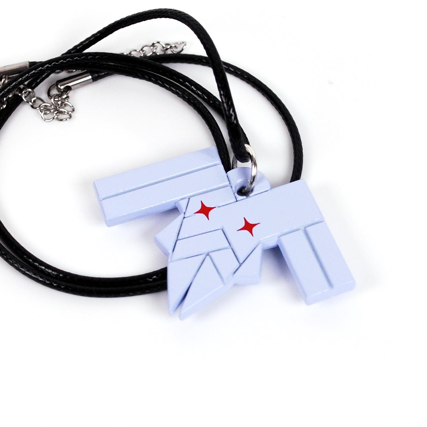 XC3 Taion's Mondo as Necklace or Keychain in Metal and Enamel - Etsy