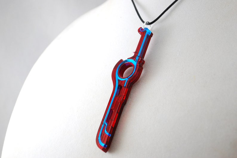 Xenoblade Shulk Monado I Charm Necklace or Keychain Acrylic Etsy