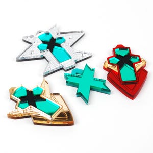 XBC2 Pyra Mythra Rex Pneuma Core Crystal Choice in Acrylic Necklace Keychain or Magnet