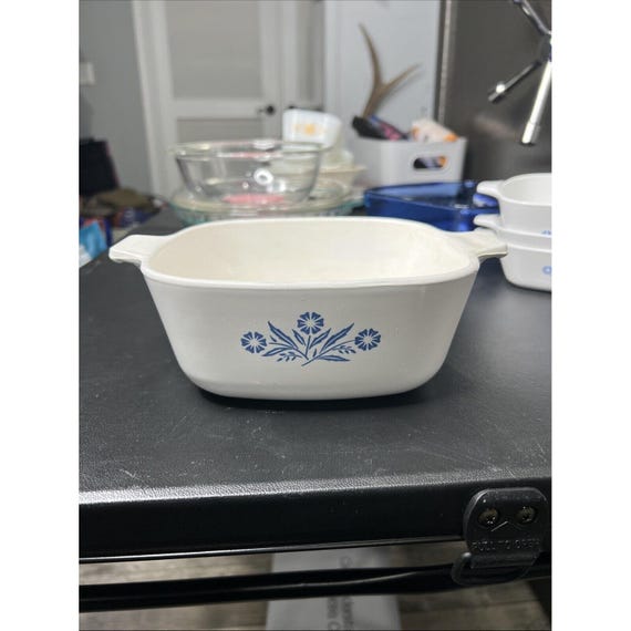 コーニングウェア ブルー コーンフラワー 1 1/2クォート キャセロール