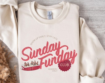 Sunday Funday Distressed PNG: Vintage Weekend Vibes (Digital Download)