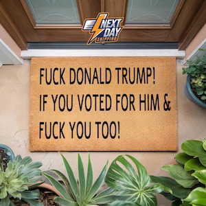 Housewarming Gift, Welcome Mat, New Home Gift, Door Mats, Home Doormat, Welcome Mat Gift, Doormat Funny, Country Living, Anti Trump Doormat