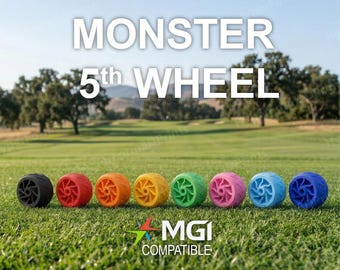 Monster Stabilizing 5th Wheel for MGI Electric Caddies