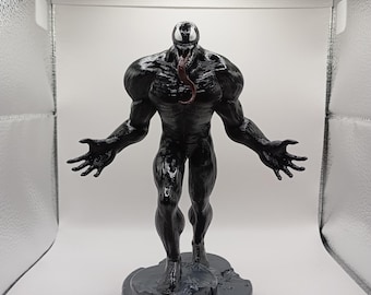 Venom 3D-utskriven figur med bas