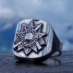 Victory Day 9 may Russia Germany  sterling silver 925 ring