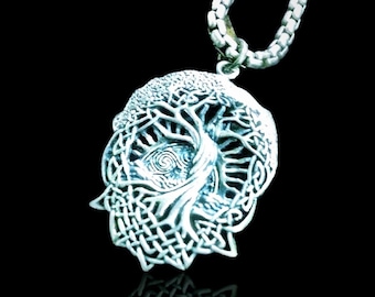 BAUM DES LEBENS Joshua Tree Anhänger Sterling Silber 925