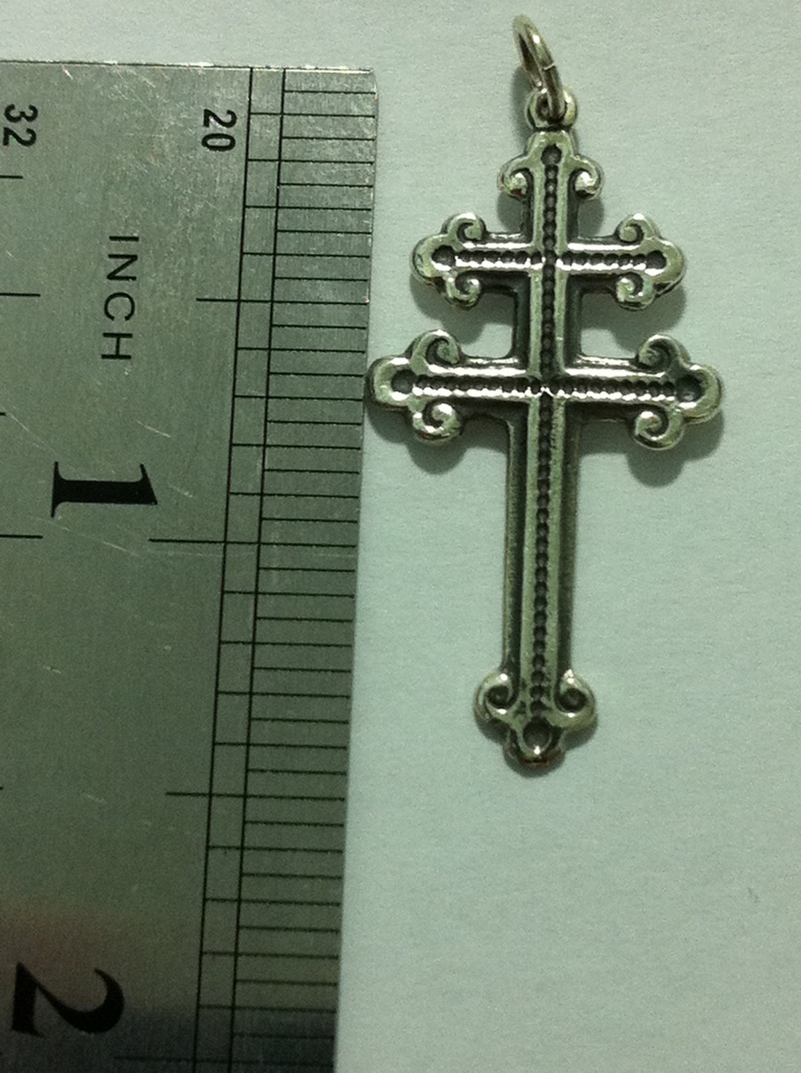 Croce di Lorena Magnum PI Team pendente argento 925 Etsy Italia