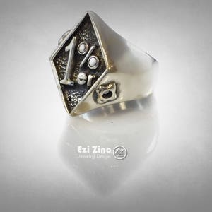 1%ER One Percenter Pack Pack Sterling Silver BIKER OUTLAW Ring - Etsy