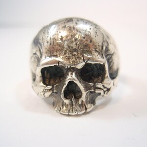 Ezi Zino Crack Skull ring sterling silver 925 From Islands Jewelry Collection image 3