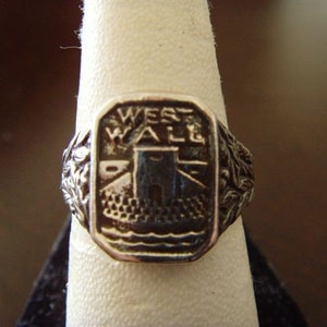 Sterling  STALINGRAD WESTWALL 1939/40 ring