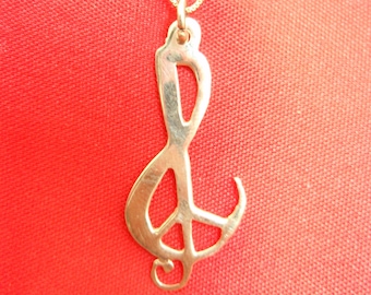 Musikfestivalhalsband '69 Massivt 14k guld 27 klubb
