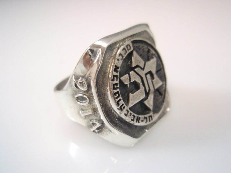 Maccabi Tel Aviv Basketball Euroleague Champions 2014 Ring Solid Sterling Silver 925 image 1