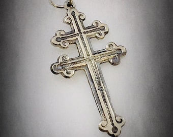Cross Of Lorraine Magnum PI Team Anhänger - Sterling Silber 925