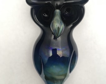 Owl Double Bowl Pipe