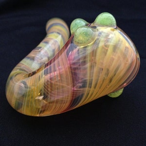 Color Changing Sherlock Hand Blown Glass Pipe
