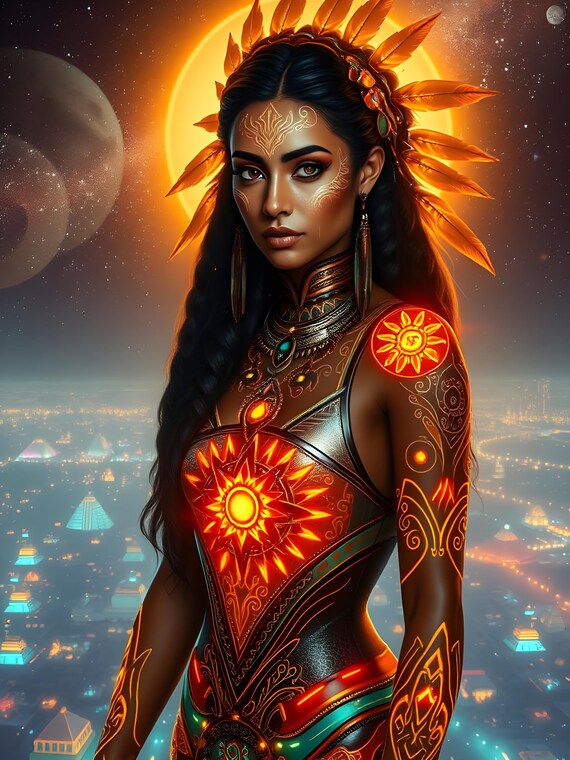 Aztec Priestess Png