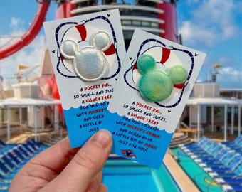 Mickey Pocket Pal Disney Cruise Gift | Fish Extender Surprise