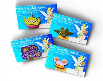 Set de inicio de pines coleccionables de Disney, regalo de cumpleaños/regalo de Pixie Dust (1 pin)