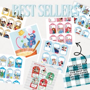 Disney Cruise Fish Extender Gift Tags | Printable DCL Tags (Digital Download) image 13