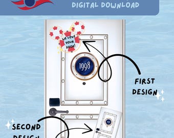 Disney Cruise-deurmagneten | DCL, Pixie Dust-cadeau (digitale download)