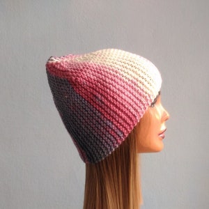 Knit Hat, Winter Hat for Woman, Cute Beanie, Cozy Winter Hat, Knit Beanie, Knit Cap, Ribbed Beanie