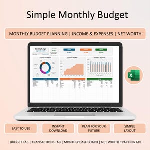 Simple Monthly Budget