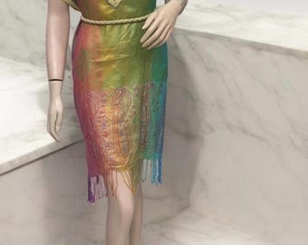 Robe de Plage Bohème – Robe d’Été Artisanale Femme – Tenue Vacances Chi