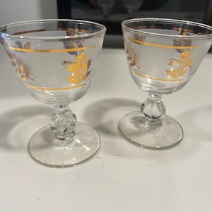 1950 Cordial Glasses - Etsy