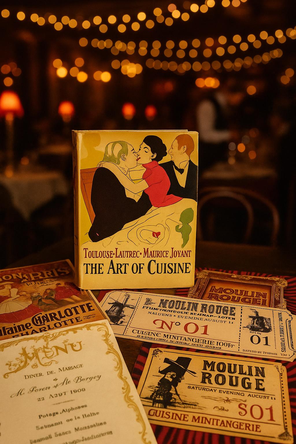 Vintage 1966 Toulouse-lautrec Cookbook – the Art of Cuisine