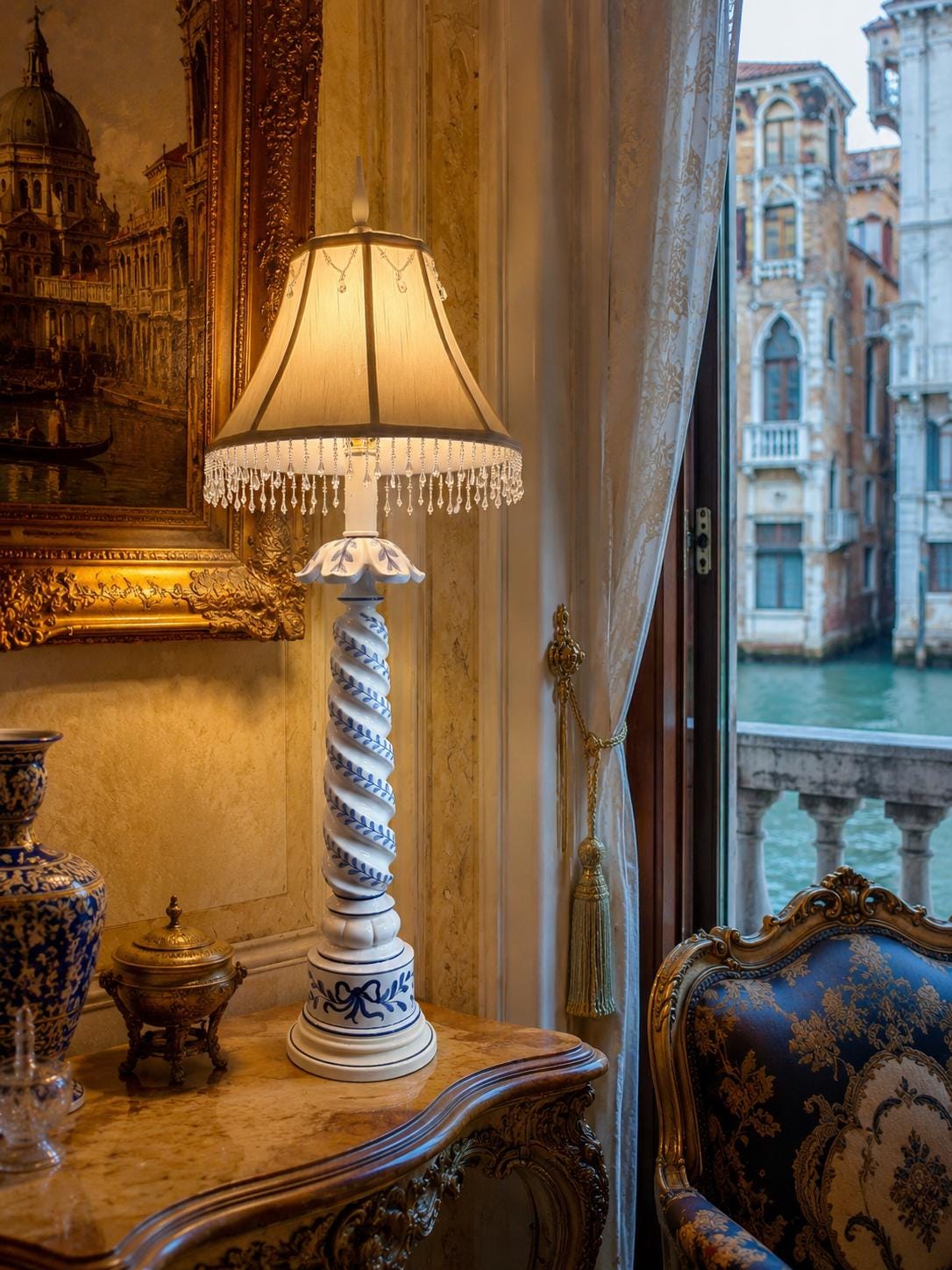 Italian Vintage Lamp - Etsy