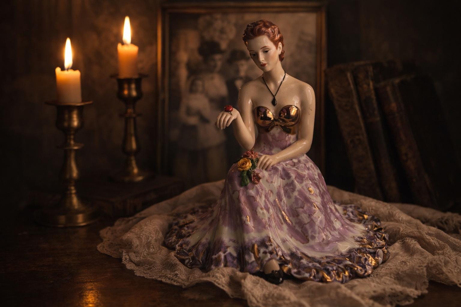 Porcelain lady figurines - Etsy 日本