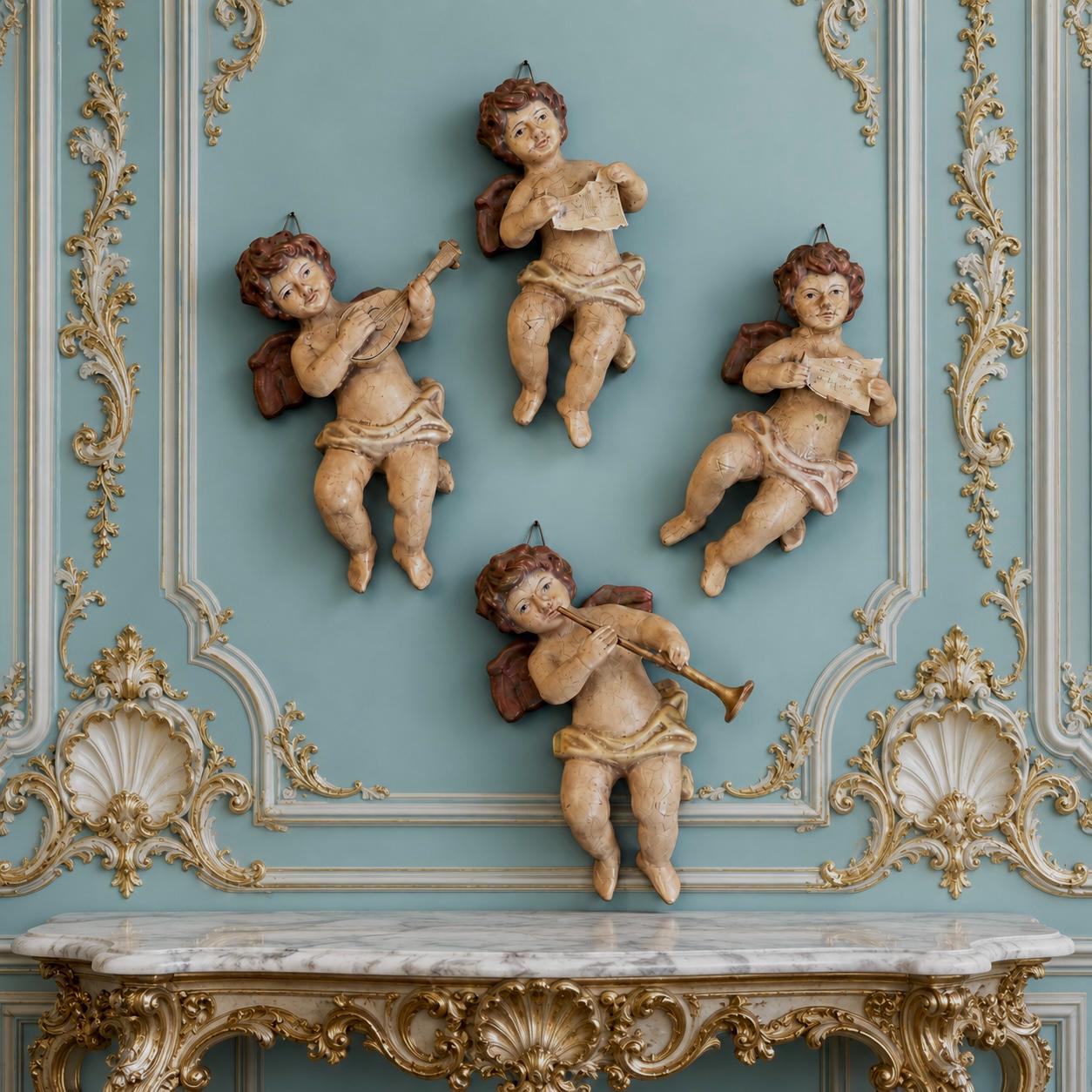 Vintage Italian Angels Hanging - Etsy