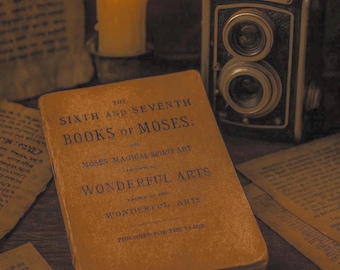 Antiguo grimorio de conjuros Hoodoo: "Sexto y séptimo libro de Moisés"