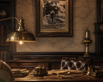 Antike Bürgerkrieg Ära Soldaten Fotografie | Tiefschatten-Kastenrahmen | Vergoldeter Faux Bois Rahmen | Historische Militärische Wandkunst | Nachlass-Sammlung