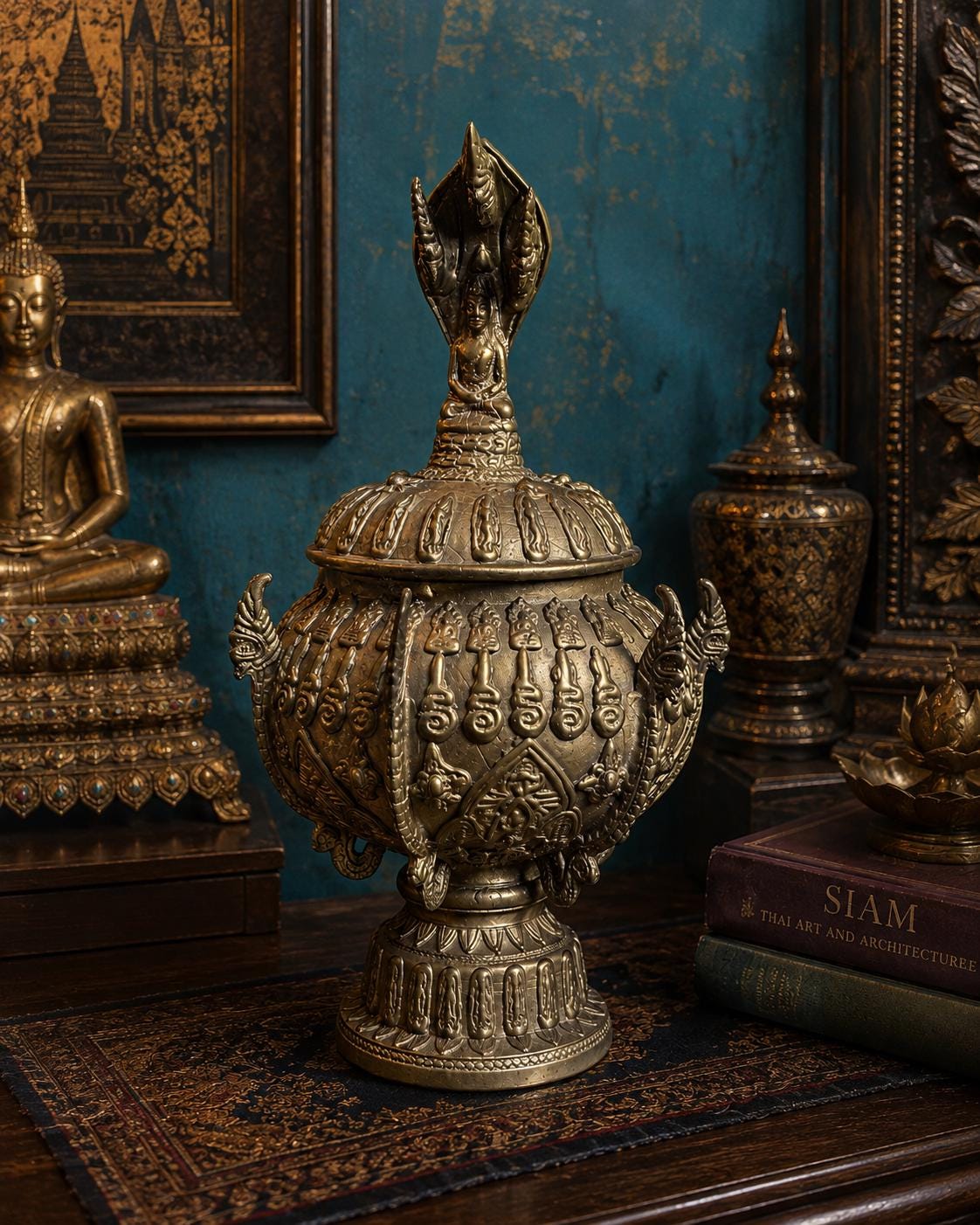 Thai Brass Bowl - Etsy