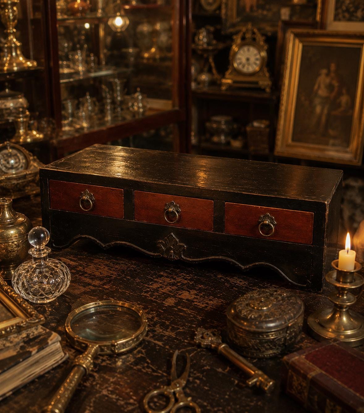 Rare Asian Cabinet - Etsy