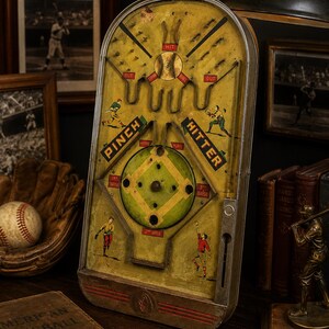 Antique pinball game - Etsy 日本