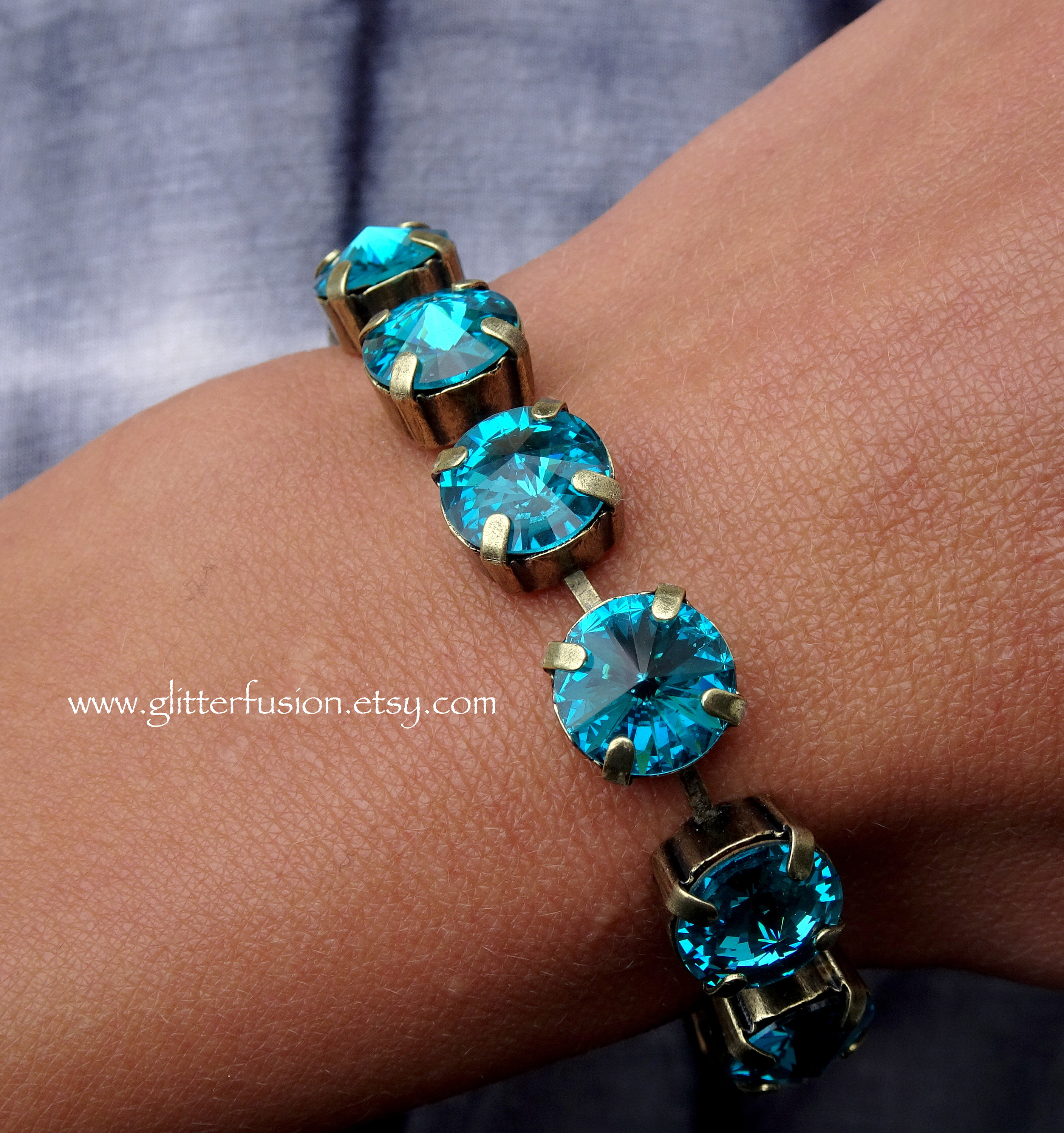 Crystal statement bracelet - Jewelry