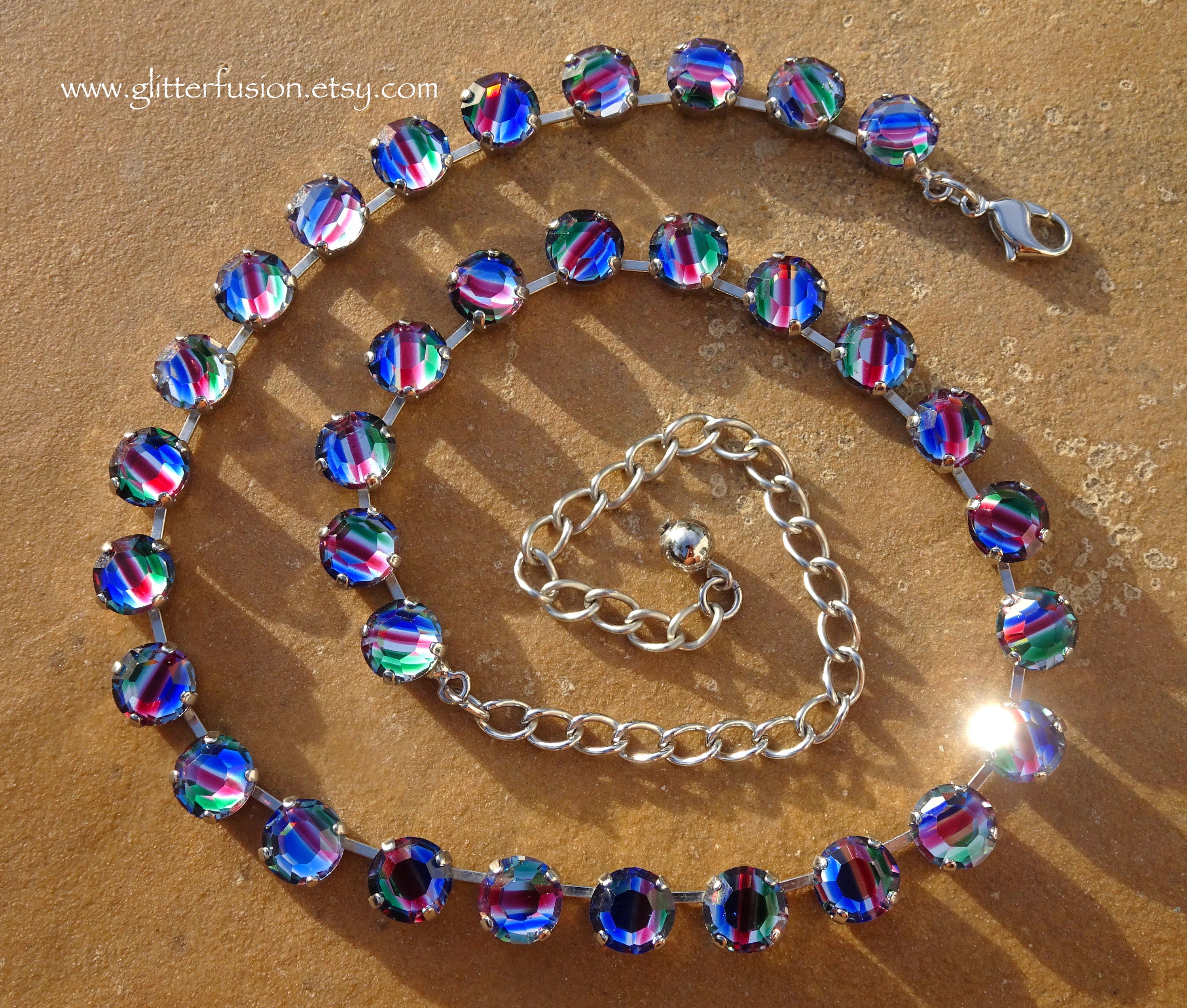YAZILIND Statement Halskette Vintage - Auffälliger Kragen-Schmuck Mit Kristallen Für Frauen