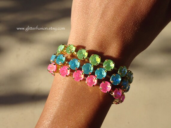 Crystal statement bracelets deals