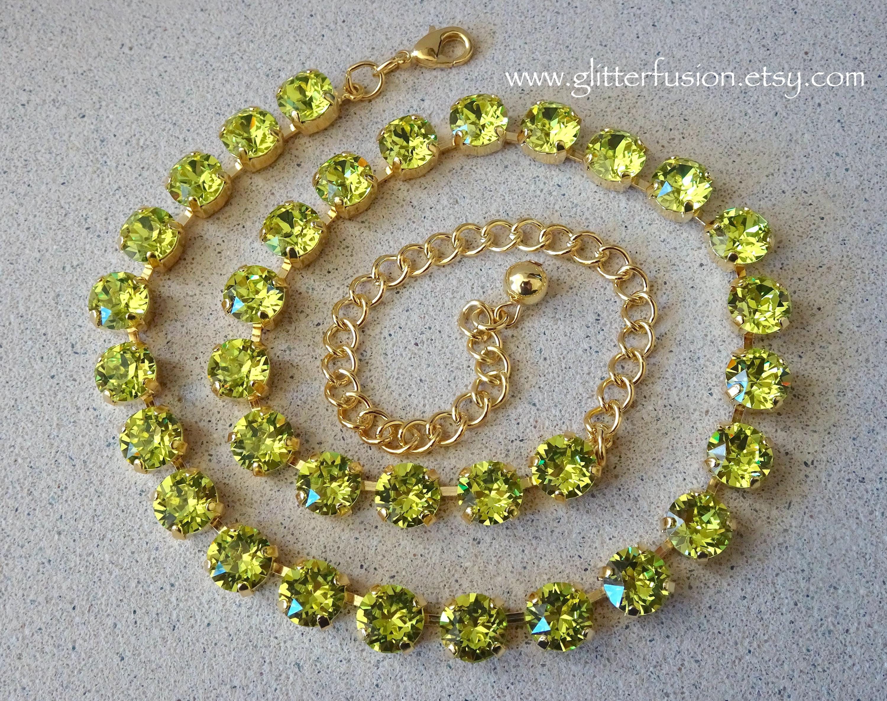 Swarovski citrus green - Etsy 日本
