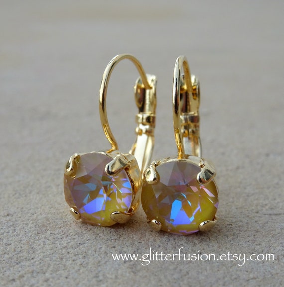 Etsy swarovski crystal sale earrings