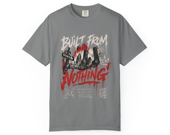 Camiseta unisex teñida en prenda / Para él o para ella / Regalo de estilo urbano