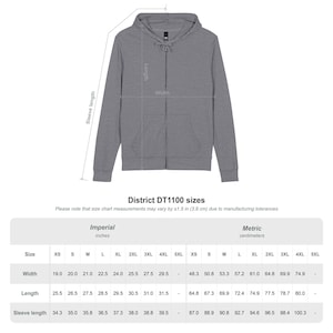 Sudadera con capucha y cremallera Happily By Constance: Soft Life Heavy Standards Graphic Streetwear imagen 6