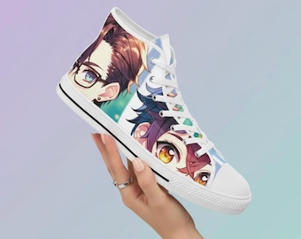 Zapatillas altas de anime personalizadas / Zapatos de calle manga