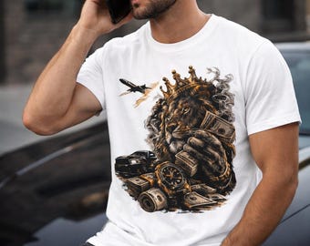 Camiseta Hustler con estampado / Camiseta para emprendedores / Ropa urbana de moda / Camiseta motivacional