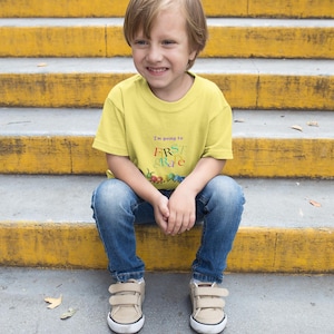 First Grade Celebration Toddler Tee, Cute Kids Shirt, Back to School Outfit, Toddler Short Sleeve Shirt, Fun Tee for Kids